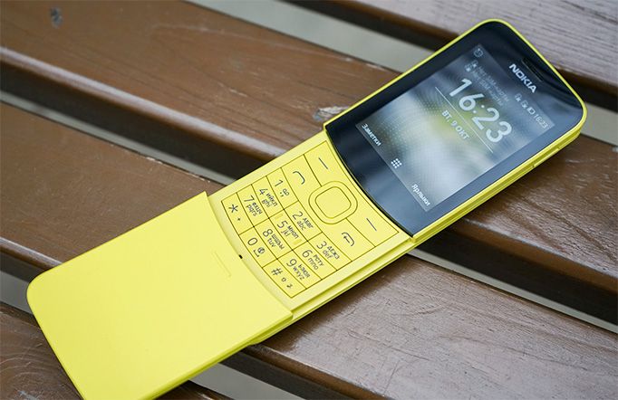 Nokia 8110 4G обзавёлся поддержкой WhatsApp и Facebook